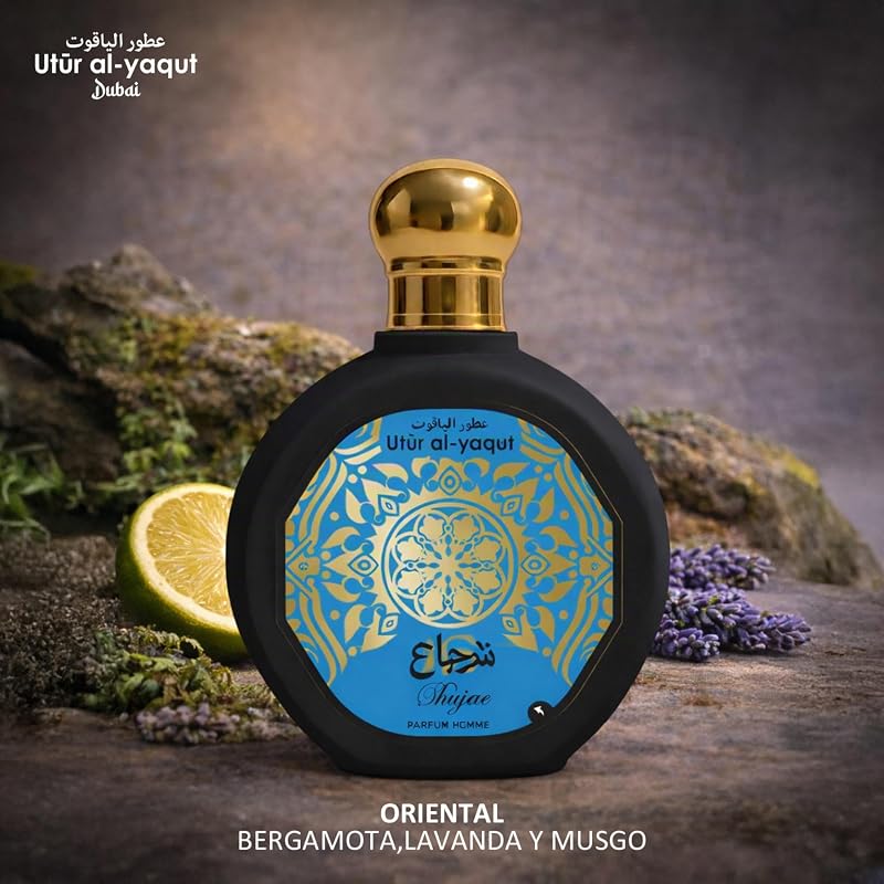 Utur Al-Yaqut SHUJAE Pack de 2 Perfumes de hombre EDP de 100ml