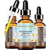 Botanical Beauty MEADOWFOAM SEED OIL 100% Pure Natural Refined Undiluted for Face, Body, Hair, Nails 1 Fl.oz.- 30 ml