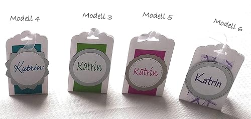 10 Gastgeschenke Give Aways zur Kommunion, Konfirmation, Firmung, Taufe, Hochzeit, Geburtstag in vielen Farben