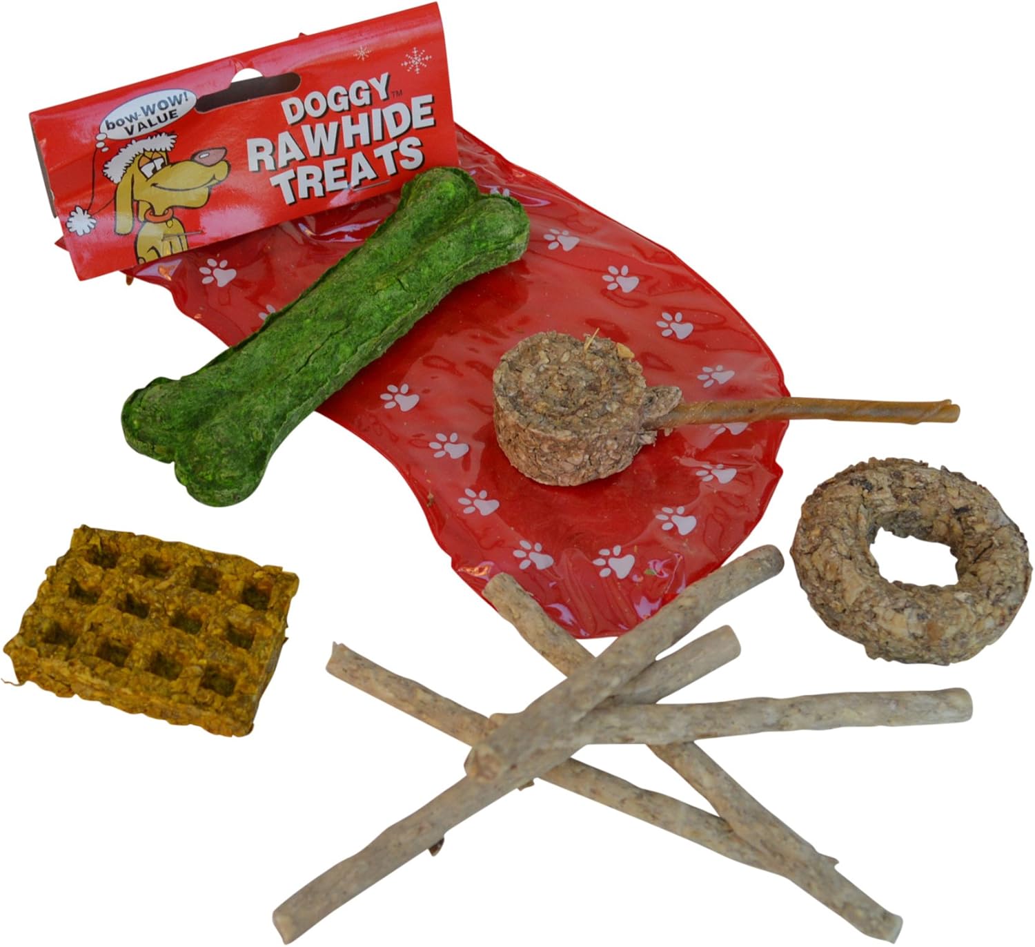 christmas rawhide treats for dogs