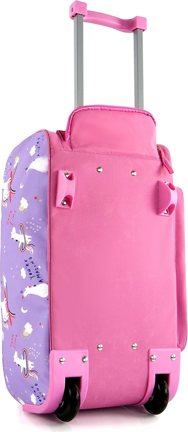 Rolling Duffel Bag Shoulder Bag Unicorn 