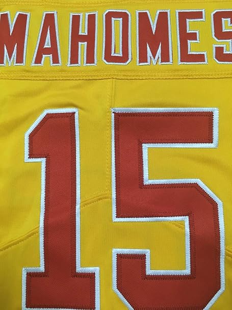 mahomes jersey yellow