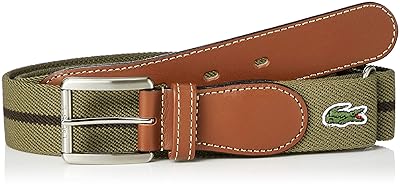 Lacoste Surcingle Belt PLM0964: Khaki