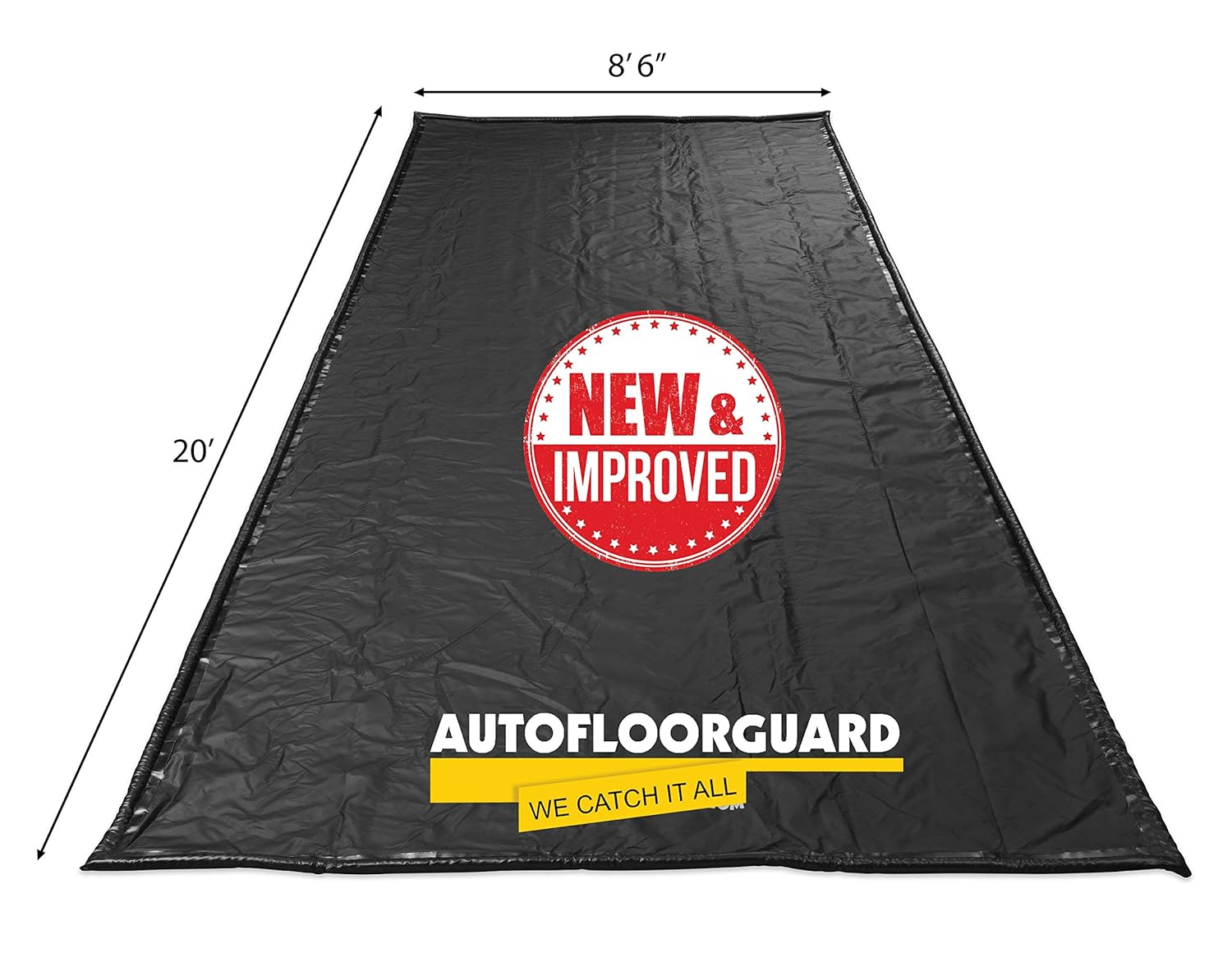 Autofloorguard Containment Mat Black For Snow Mud Rain 8ft