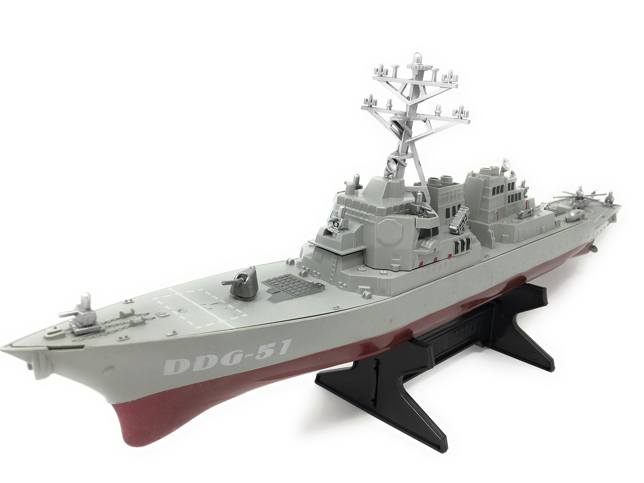 Toy Aircraft Carrier Playset includes Destroyer Ship, 5 Planes