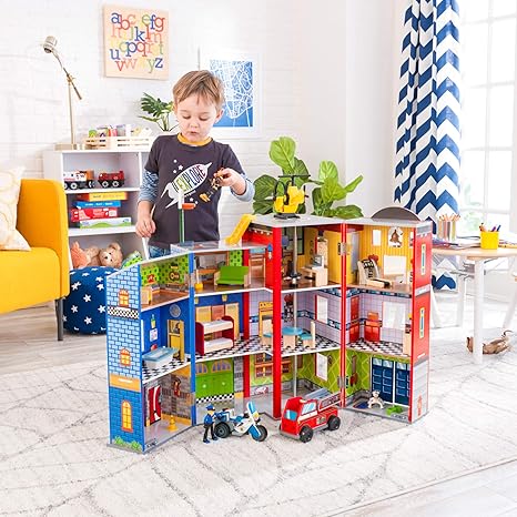 kidkraft heroes playset