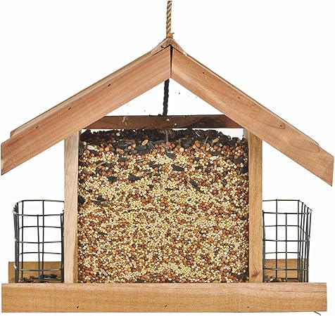 Amazon Com Perky Pet 50144 Deluxe Chalet Cedar Feeder 5 2 Pound