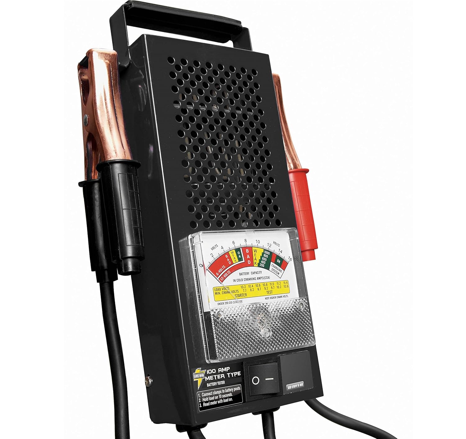 Cartman 6/12V Car/ Motor 100 Amp Battery Load Tester eBay