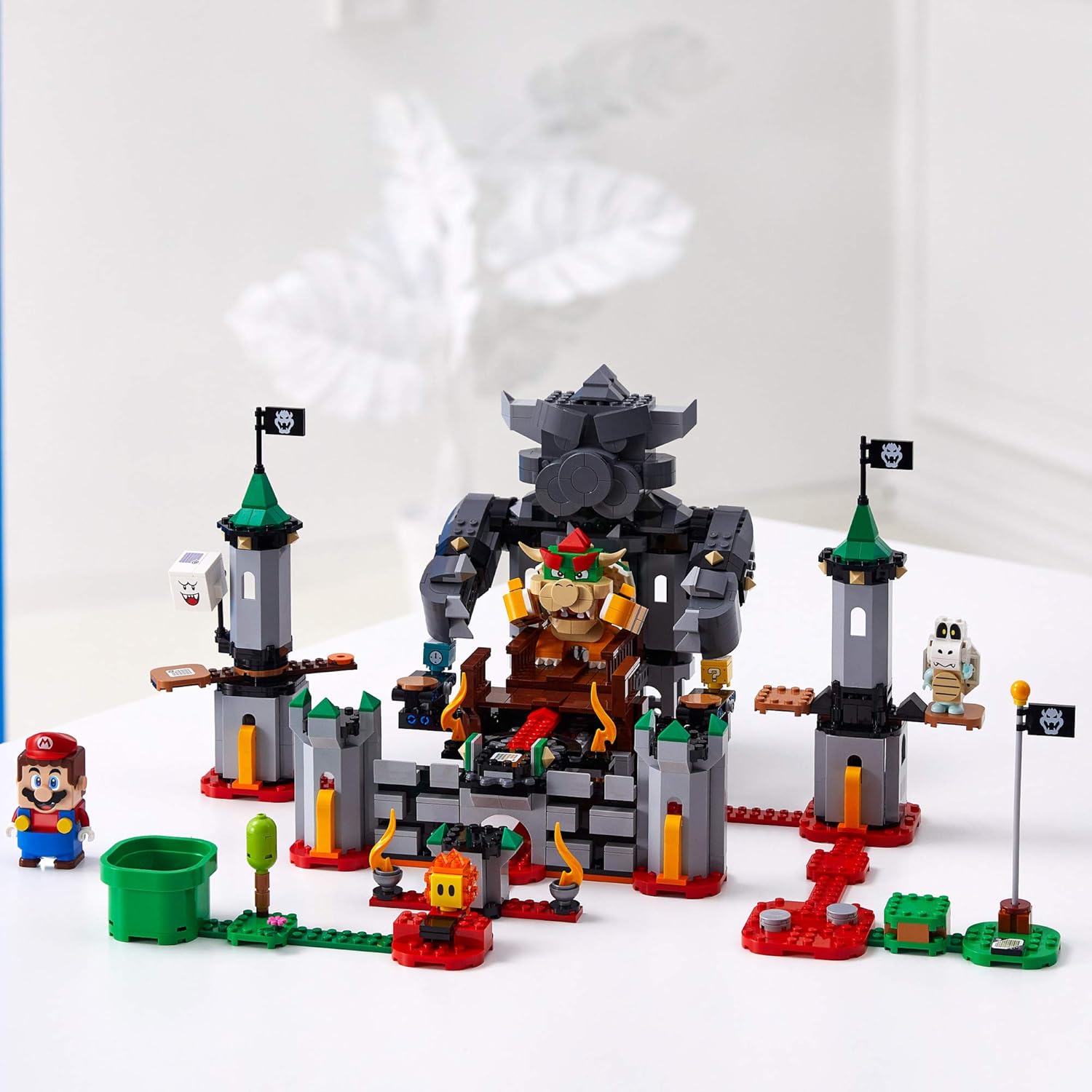 LEGO Super Mario Bowser’s Castle Boss Battle Expansion Set 71369 Building Kit; Collectible Toy for Kids to Customize Their Super Mario Starter Course (71360) Playset (1,010 Pieces): Toys & Games