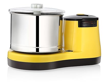 Greenchef Wet Grinder - Turbojet - 2ltrs - Yellow