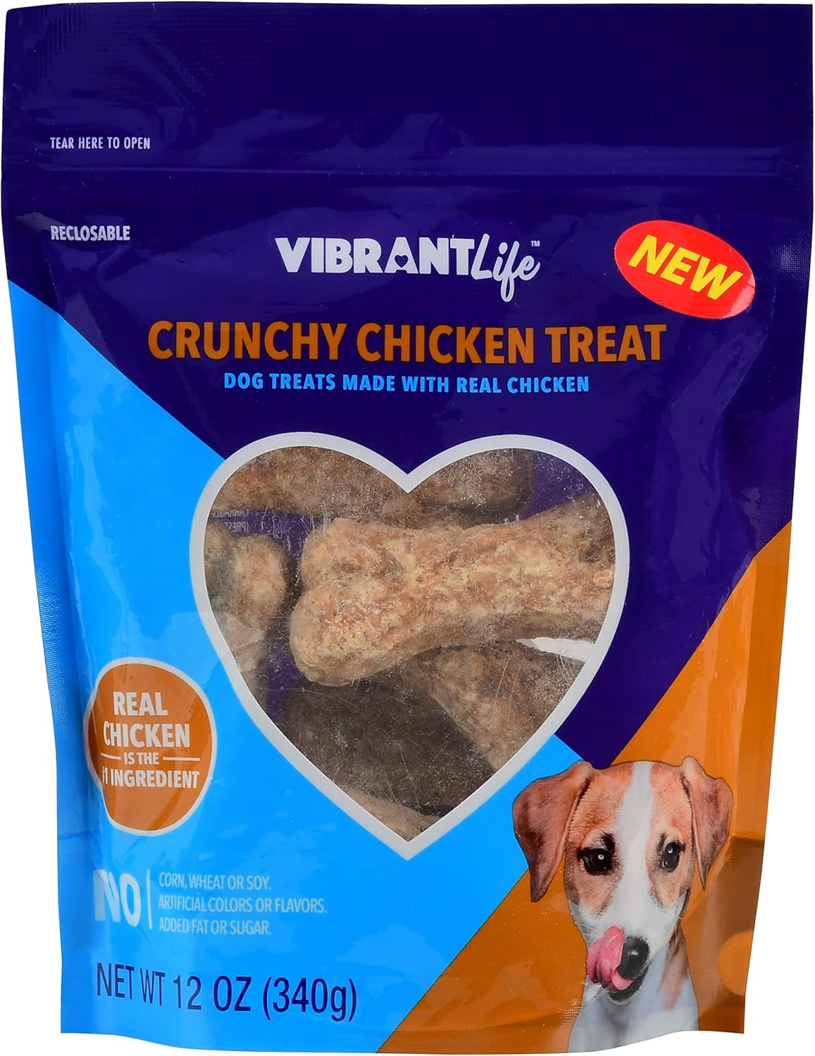 Vibrant Life Crunchy Chicken Dog Treats 