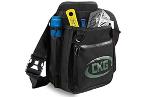 CKG Metal Detecting Finds Bag Waist Digger Pouch Tools Bag for Pinpointer, Detecting Pouch Portable Multifunctional for Metal