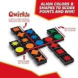 MindWare Qwirkle Game - Colorful Tile Matching Strategy Family Board Game view 3