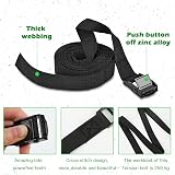 RIO Direct Ratchet Tie Down Straps 4 Pack 5M x 25mm Heavy Duty view 4