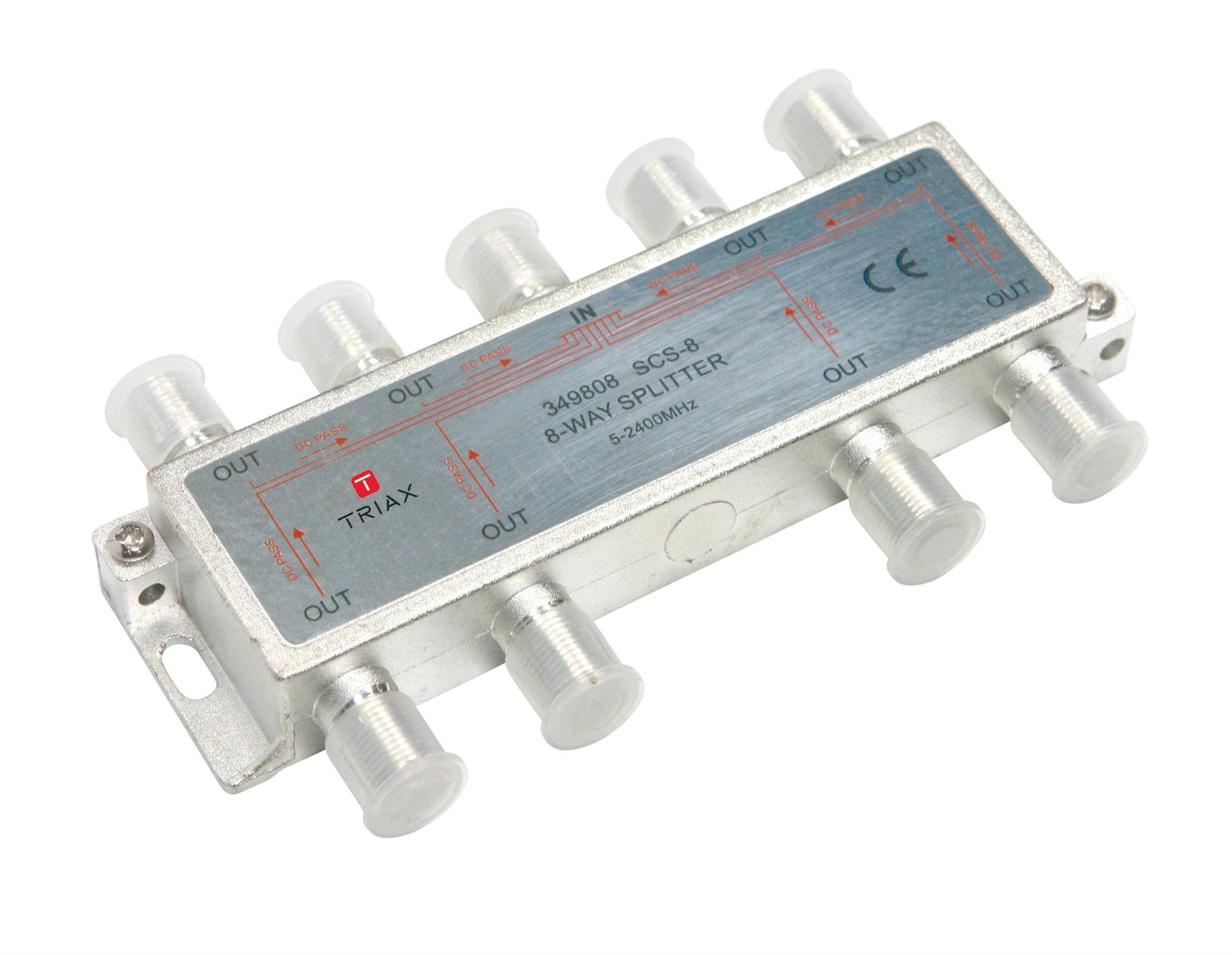 Triax Passive – Splitter 8 Outputs SCS 8 Dimming 11 – 14dB