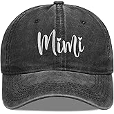 Jumsky Women's Nana Grandma Baseball Cap Adjustable Washed Dad Hat Snapback