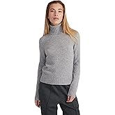 Style & Republic Women's 100% Cashmere Turtleneck Sweater, Regular Fit, Premium Knit Jumper for Autumn, Winter and Spring
