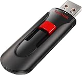 SanDisk Cruzer Glide 128GB USB 3.0 Flash Drive Black Red Type-A view 2