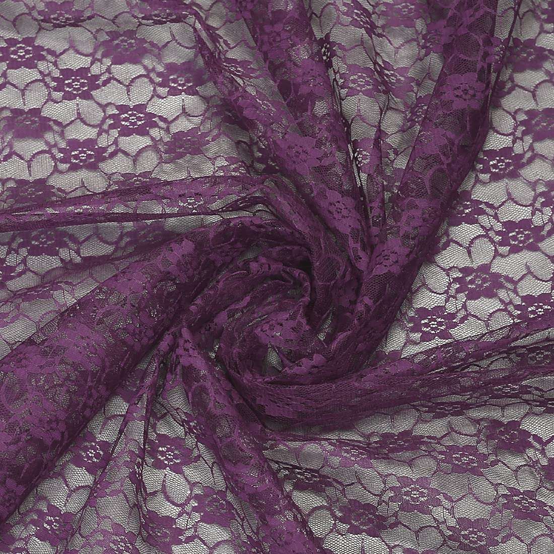 MDS Pack of 50 Yard Bridal Solid Raschel Lace