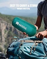 AKSOUL Camping Sleeping Pad 10cm Self Inflating Mat Single & Connectable view 6