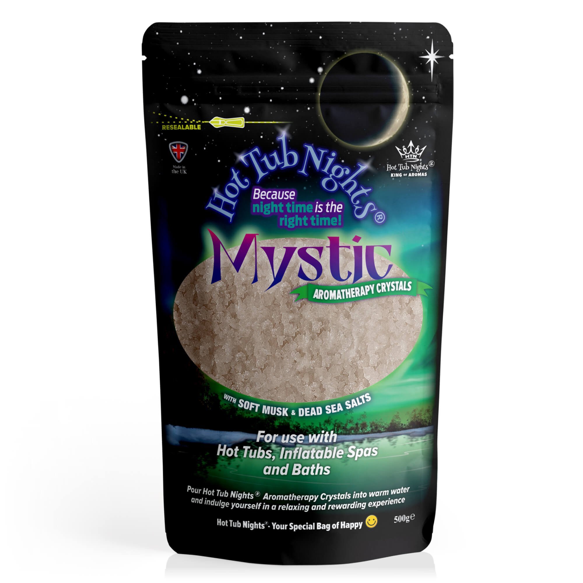 Hot Tub Nights (Mystic) Aromatherapy Crystals Vegan (500g)