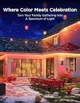 Govee Curtain Lights Smart LED RGBIC 520 LEDs 5x6.6ft DIY GIF 3 sizes view 5