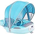Mambobaby Float with Canopy 3Months to 48Months Upright Standing Stroke 3rd Swim Mode Non Inflatable Smart Swim Trainer Solid Baby Swim Pool Float Mambo Baby Float Infant Toddler Swimming Ring
