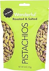 Wonderful Pistachio Roasted & Salted Shelled Pistachios, 6 OZ