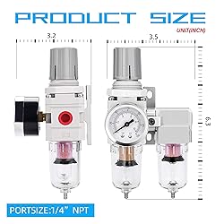 NANPU 1/4" NPT Air Dryer System - 5 Micron