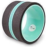 Chirp Wheel XL - Super Comfort Back Massage Roller - Wider Back Stretcher & Cracking Device, Plush Cushion, Enhanced Stability, Spinal Protection, Point Pressure | High Density Foam, Up to 500 lbs