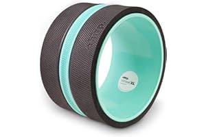 Chirp Wheel XL - Super Comfort Back Massage Roller - Wider Back Stretcher & Cracking Device, Plush Cushion, Enhanced Stability, Spinal Protection, Point Pressure | High Density Foam, Up to 500 lbs