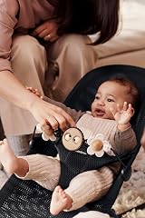 BabyBjörn Toy for Bouncer Googly Eyes Black White Boys Girls view 3