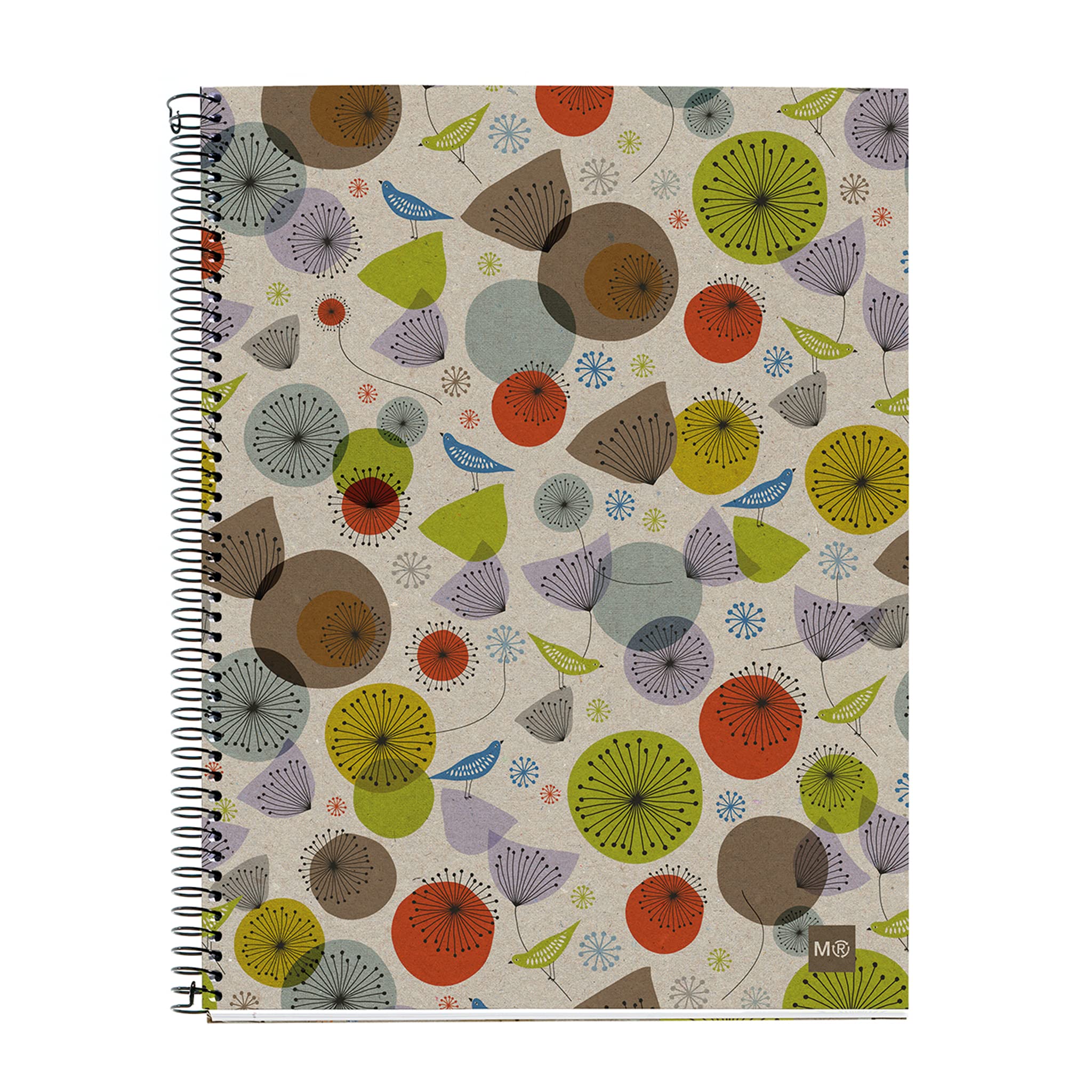 Miquelrius 2459 – Bloc Notes, A4 120, ecobirds Recycled