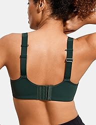 SYROKAN High Impact Sports Bras for Women No