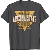 Arizona State Sun Devils Retro Triblock Officially Licensed T-Shirt