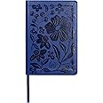 Legacy Standard Bible, Compact Edition - Paste-Down Blue Floral Faux Leather (LSB)