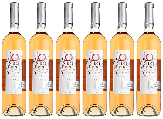 Lamberti Dieci Rosato 10% Roséwein feinherb (6 x 0.75 l)
