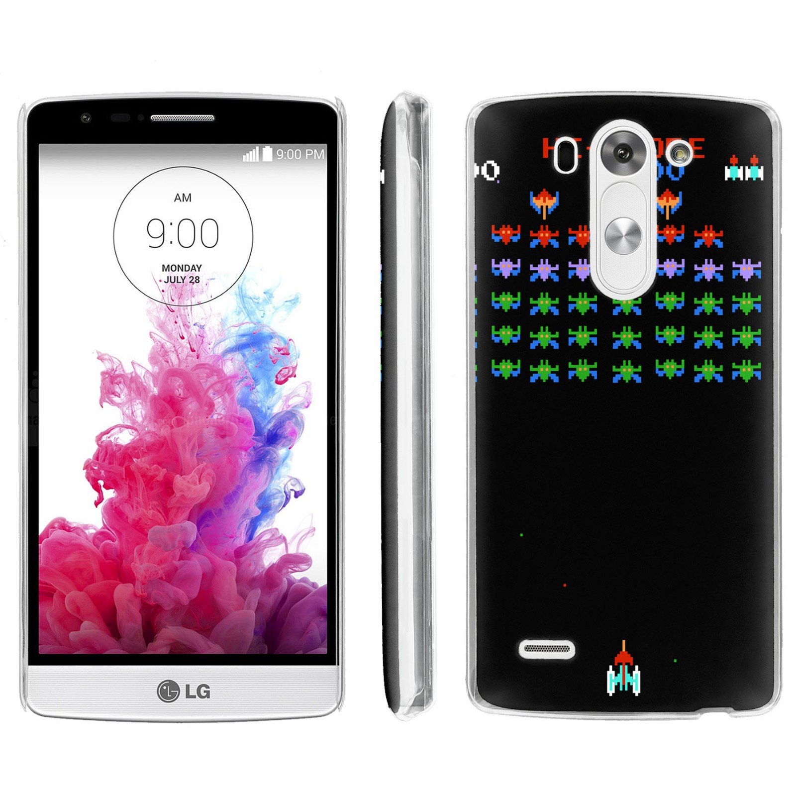 [ArmorXtreme] Phone Case for LG [G3 VIGOR][D725] / [G3 MINI] / [G3 BEAT] [5 inch Screen] [Clear] [Ultra Slim Cover Case] - [Galaxian]