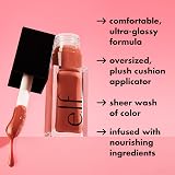 e.l.f. Glow Reviver Lip Oil Rose Envy 0.3 oz Nourishing Tinted Lip Oil view 4