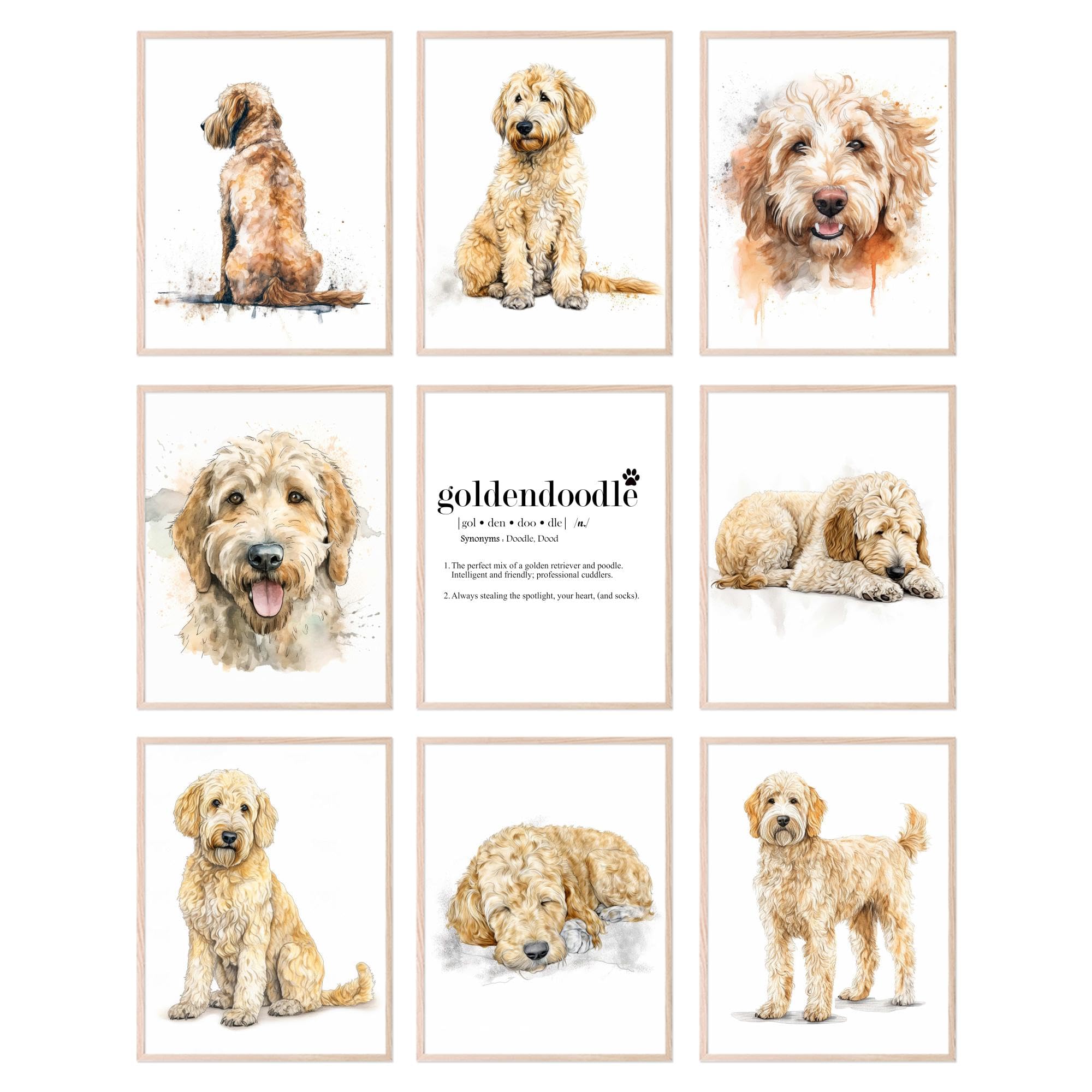 BigWig Prints Golden Doodle Wall Decor