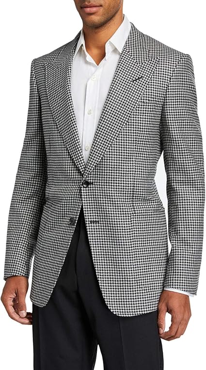 Amazon メンズ テーラードジャケット チェック ジャケット メンズ おおきいサイズ 千鳥格子 アウター コート カジュアル コート ジャケット 通販