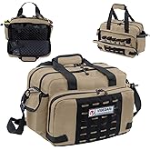 VIGEGARI Pistol Shooting Bag - Tactical Handgun Case, Ammo, Gun Carrying Case