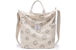 KALIDI Corduroy Tote Bag, Large Messenger Bag Shoulder Hobo Anti Splash Crossbody Zipper Bag Casual Work Shopping Women