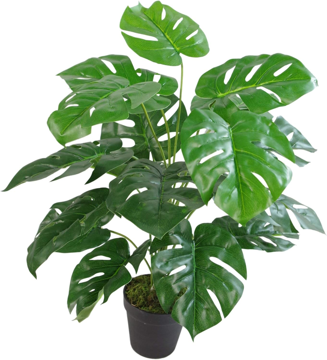 Leaf Artificial Monstera Plant, 100cm - Image 4