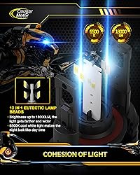 Cougar Motor H13 LED Bulbs, 9008 Lights Bulb