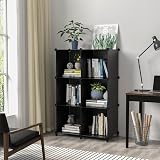 HOMIDEC 6 Cube Storage Bookcase Shelves Premium Modular Organizer view 2