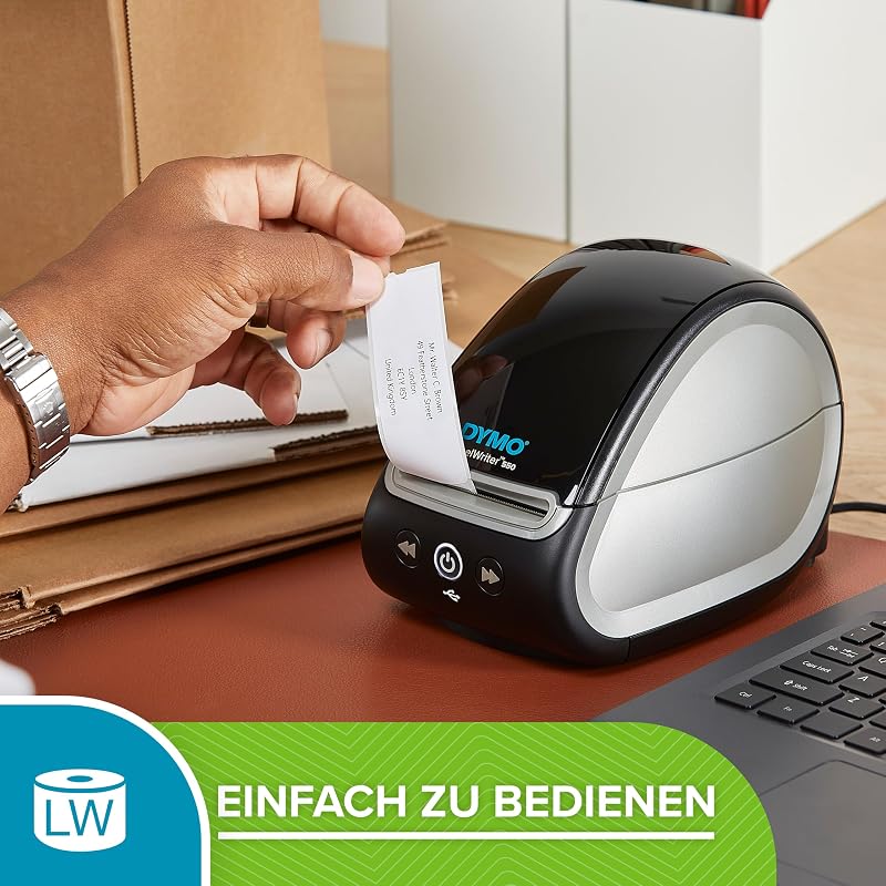 Original LabelWriter Mehrzwecketiketten | 54 mm x 70 mm | 12 Rollen mit je 320 leicht ablösbaren Etiketten (3.840 Stück) | für LabelWriter Etikettendrucker und Beschriftungsgerät