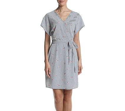 amazon floral wrap dress