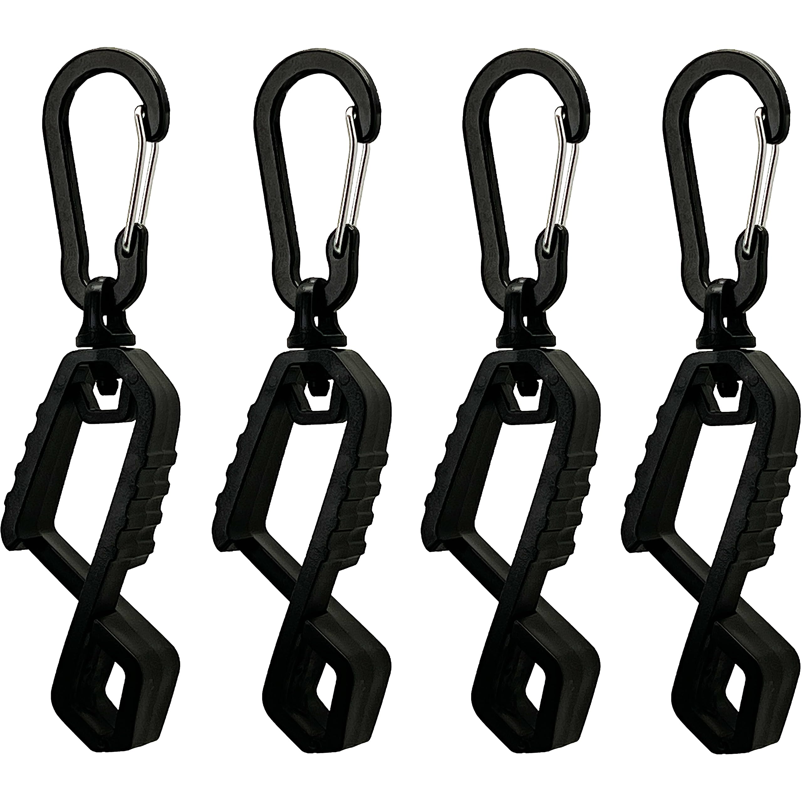 BelTech Glove Clip with Metal Carabiner, Glove Holder, Glove Keeper, Glove Hanger for Safety Work/Construction Worker