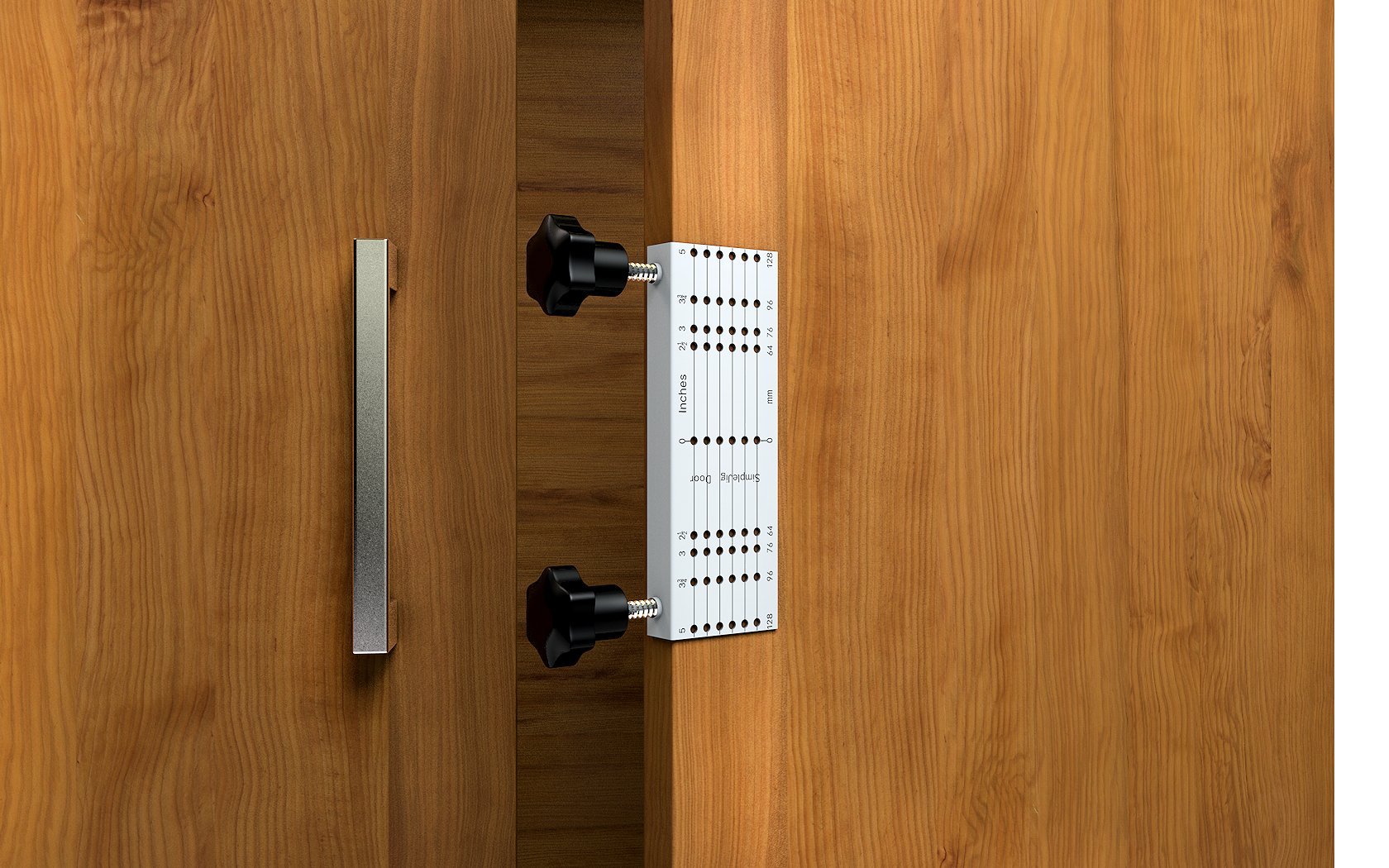 Jig Template for knobs pulls and handles installation, the